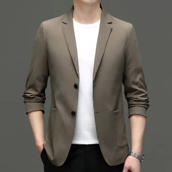 6103-2023 новый маленький костюм мужской корейской версии приталенного костюма мужской молодежный пиджак