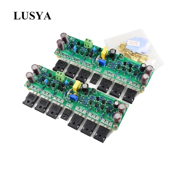 Lusya 1 пара L15 MOSFET Плата стереоусилителя 2-Канальный усилитель 300 Вт 8R КЛАССА AB IRFP240 IRFP9240 A5-008