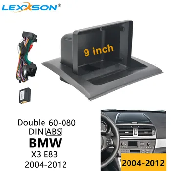 9-Дюймовая автомобильная панель для BMW X3 E83 2004-2012 Фасции Аудиоустановочный адаптер Комплекты рамок для панелей Автомобильный DVD рамка приборной панели