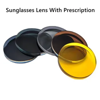 Поляризованные Солнцезащитные очки с линзами, очки для Близорукости, Светоотражающие Разноцветные Очки В наличии, 2 штуки за пару, Индекс 1.56