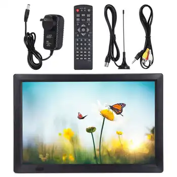14-дюймовый Портативный цифровой телевизор T / T2 1080P HD С высокочувствительным тюнером и приемником сигнала, разъем АС 110-220 В